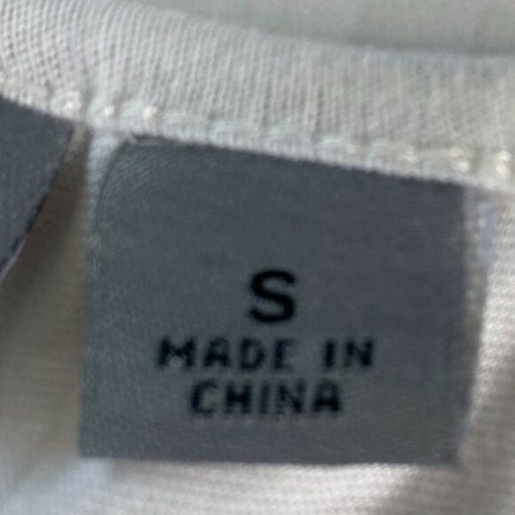 Jason Maxwell Womens White Short Sleeved T-Shirt with Lace Size S Beach Romantic - Picture 4 of 9